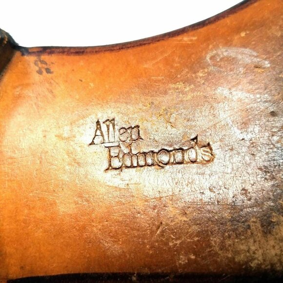 Allen Edmonds Mateza Mahogany Calfskin Leather Tassel Loafer Shoes Mens 10 B VTG main image 7